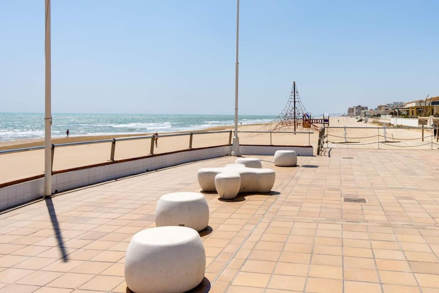 Excelente Apartamento Vacacional En Guardamar A Unos Pasos De La Playa, Calle Paraguay Guardamar del Segura Dış mekan fotoğraf